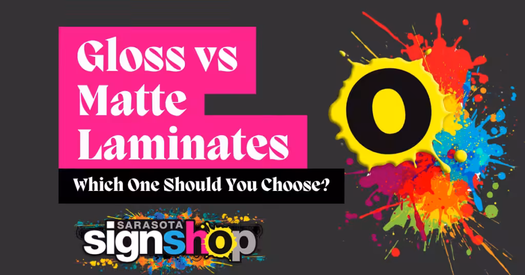 Gloss vs Matte Laminates
