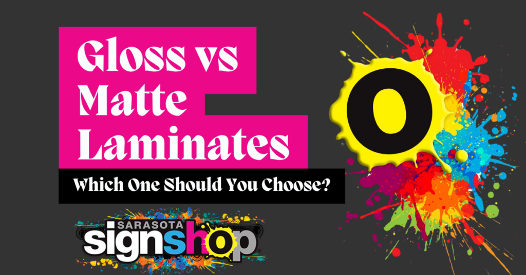 Gloss vs Matte Laminates