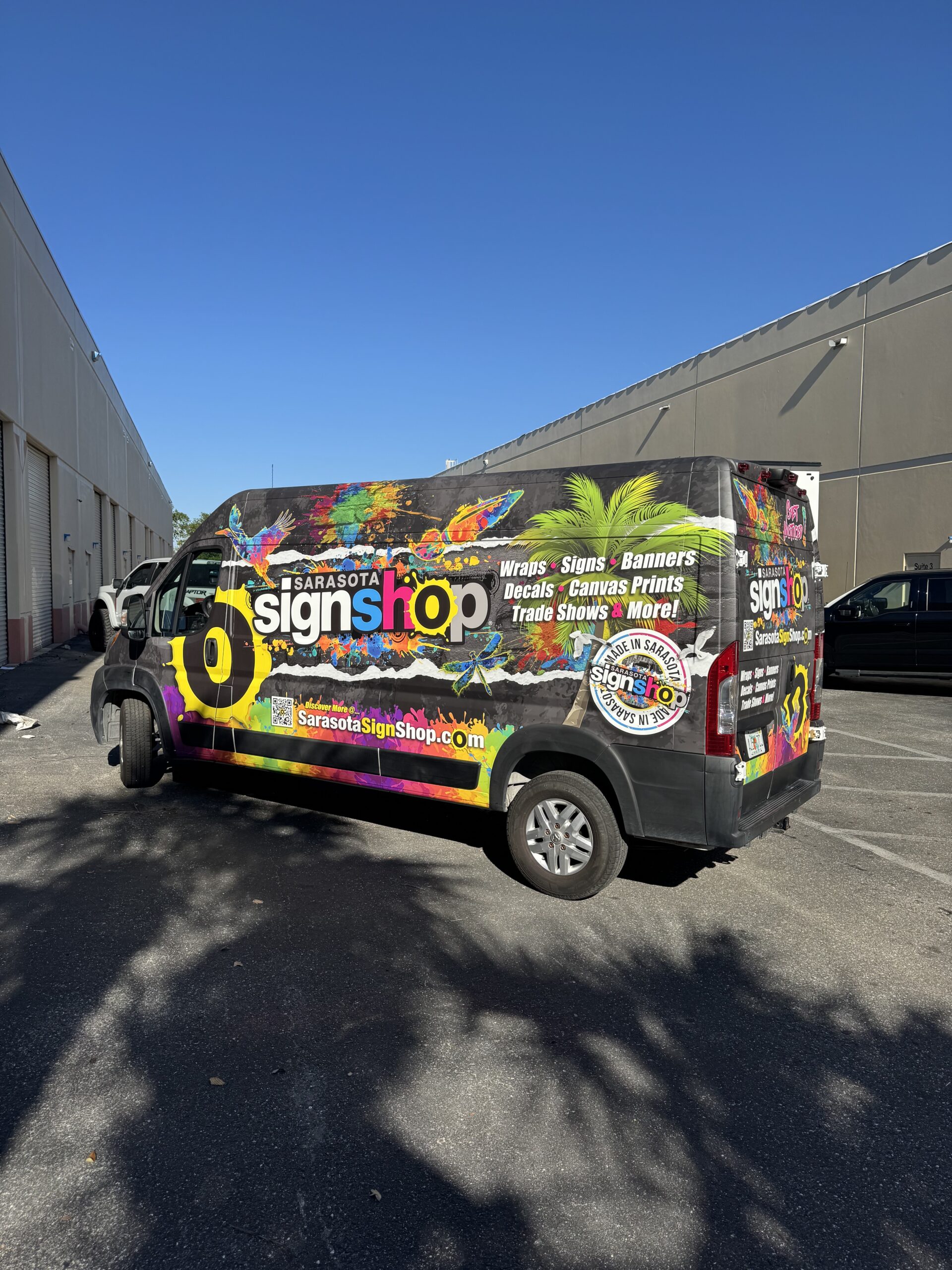 Sarasota Sign Shop Truck Wrap