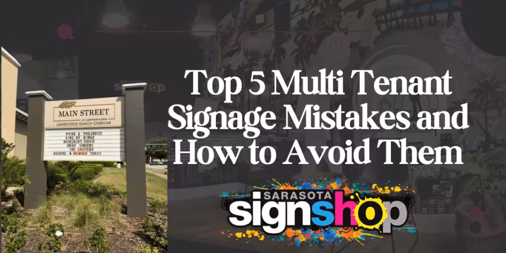 Multi Tenant Signage