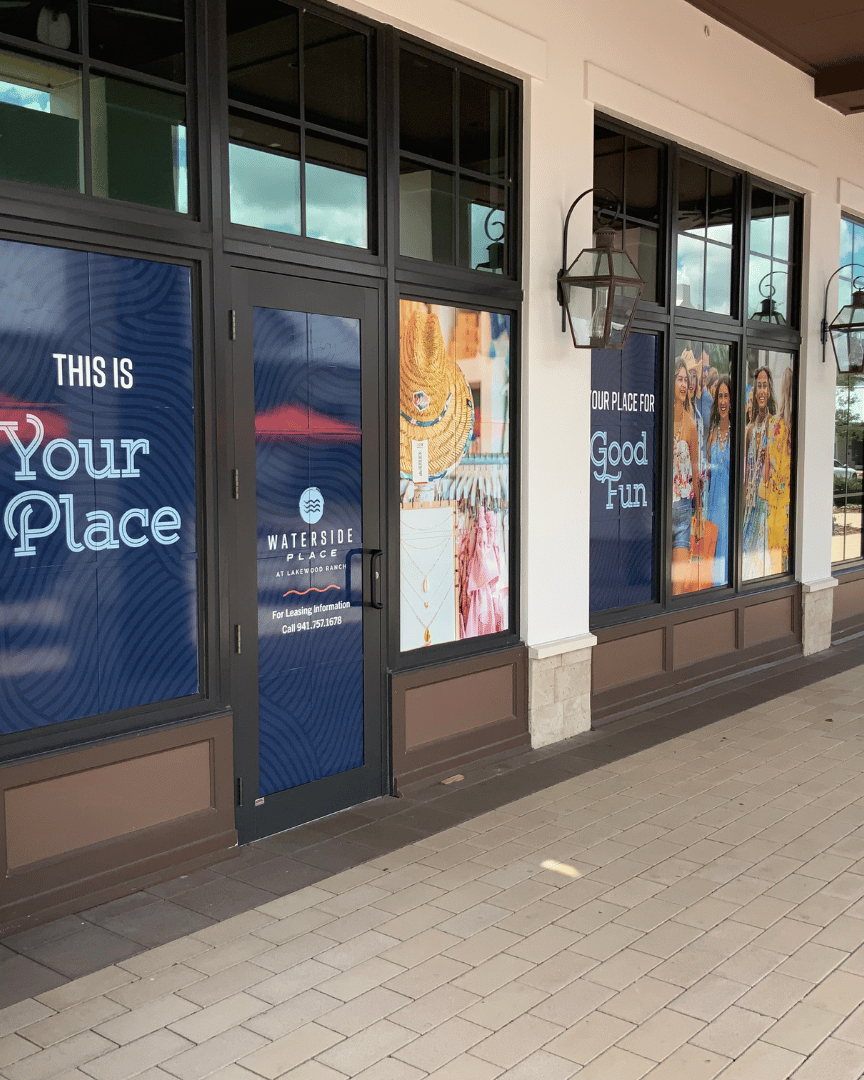 Window Graphics at Sarasota Sign Shop