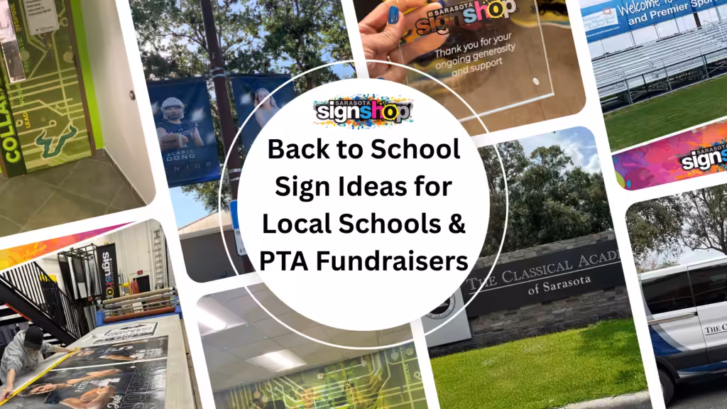 Back to School Signs