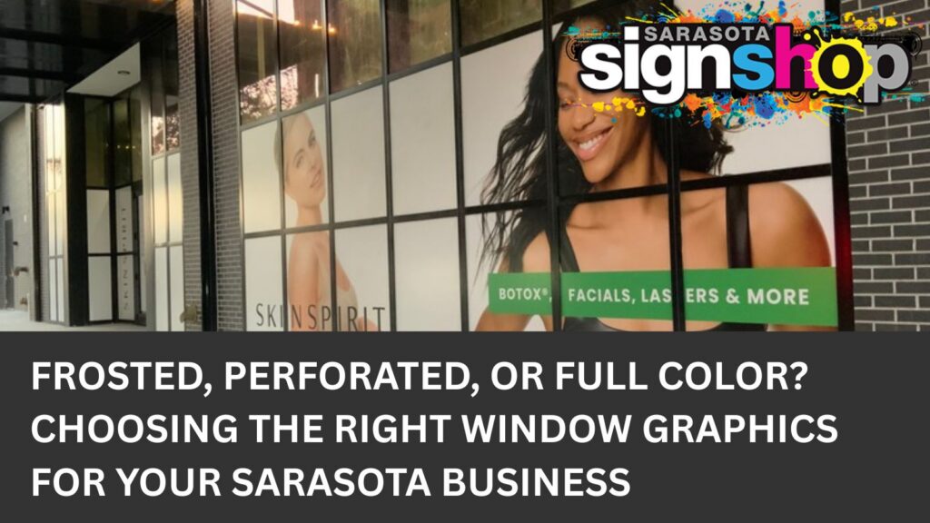window graphics Sarasota