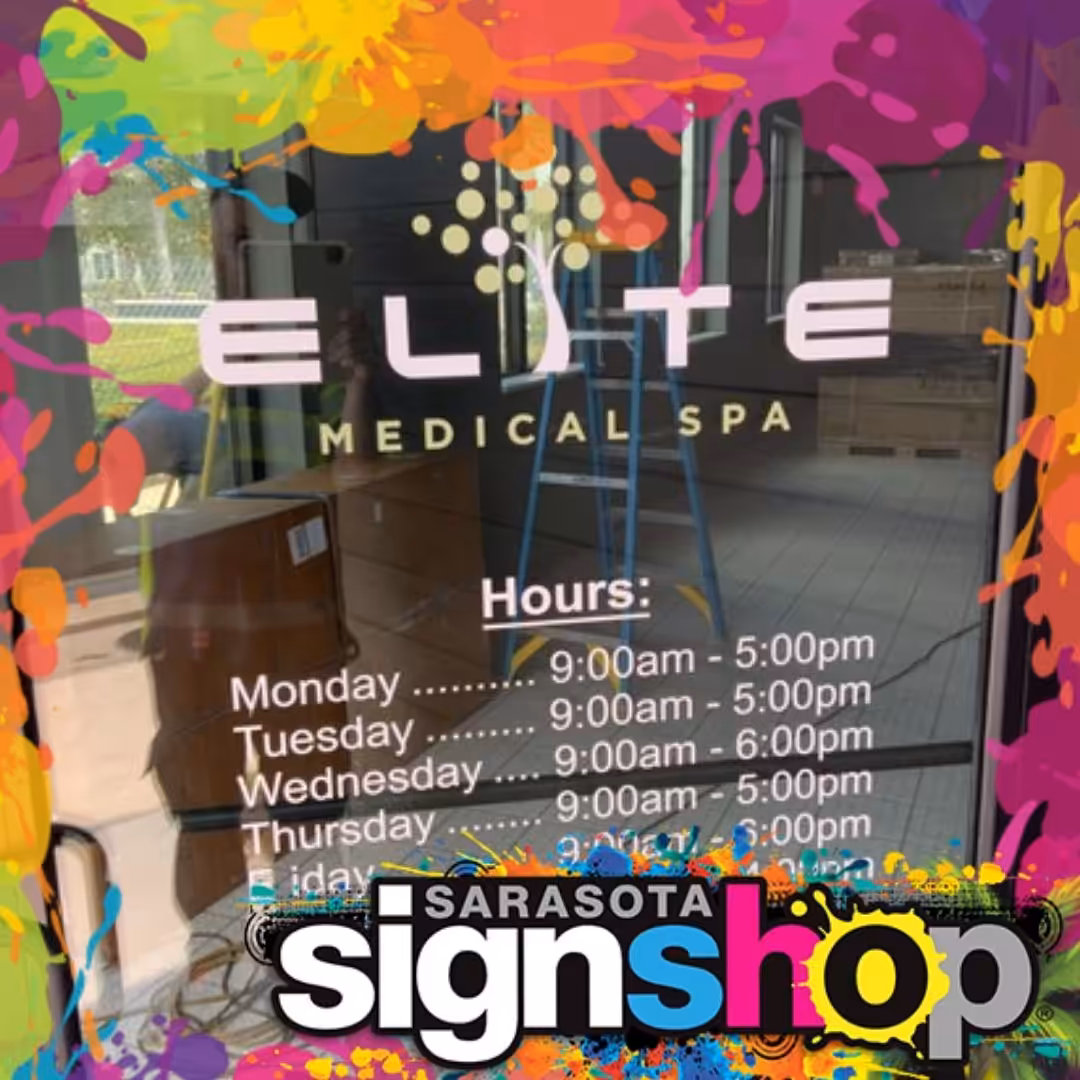window graphics Sarasota