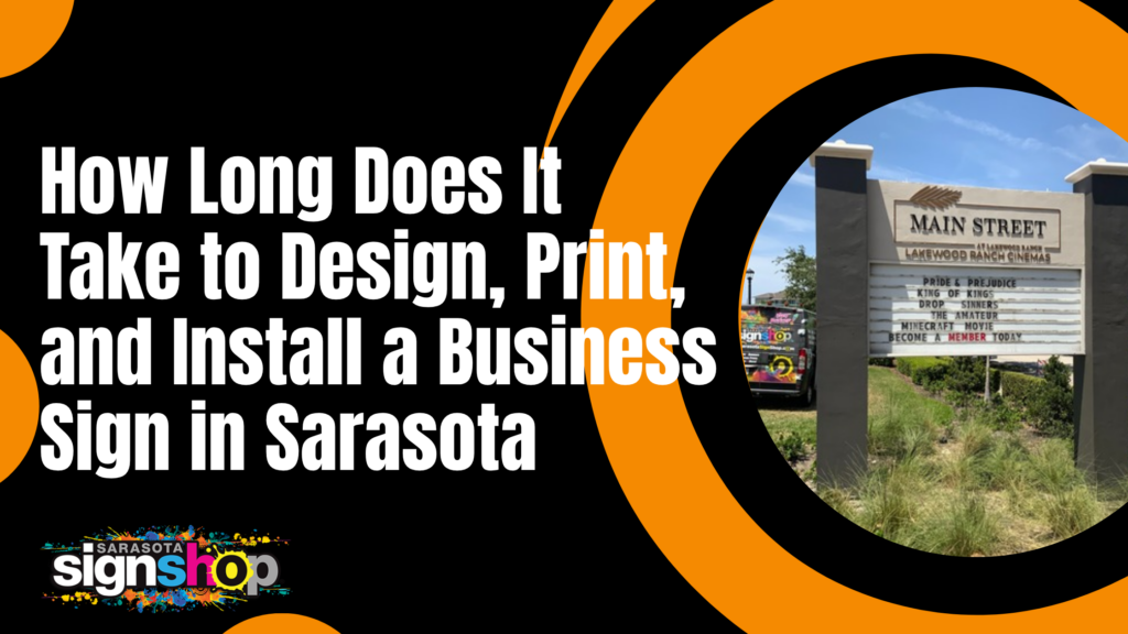 Sarasota sign shop