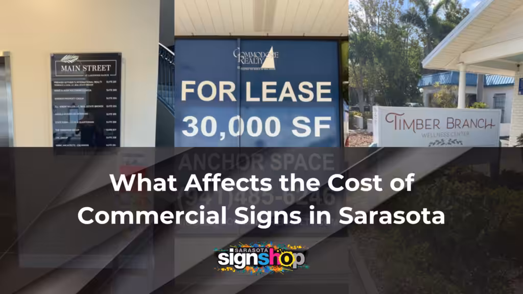 commercial signs Sarasota