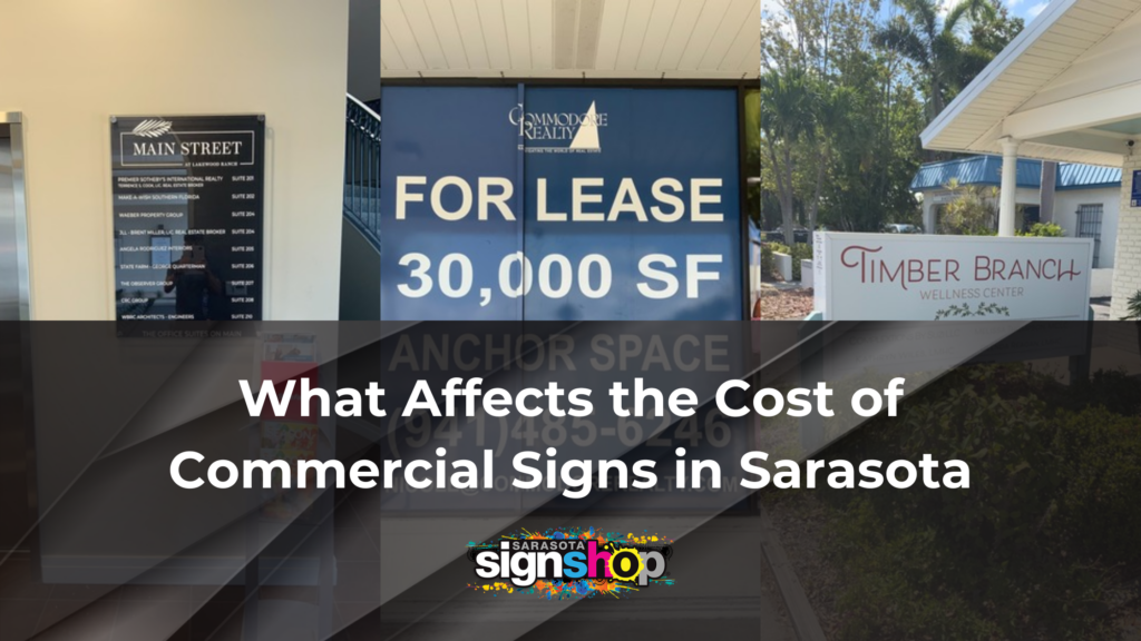 commercial signs Sarasota