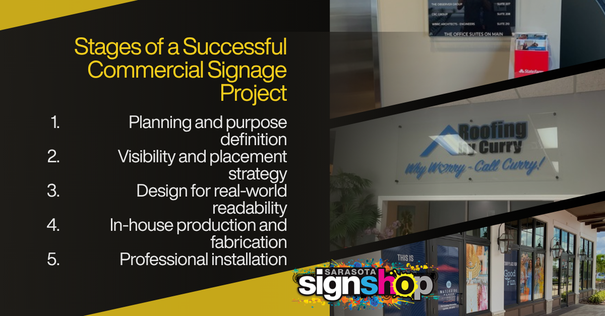 commercial signage Sarasota