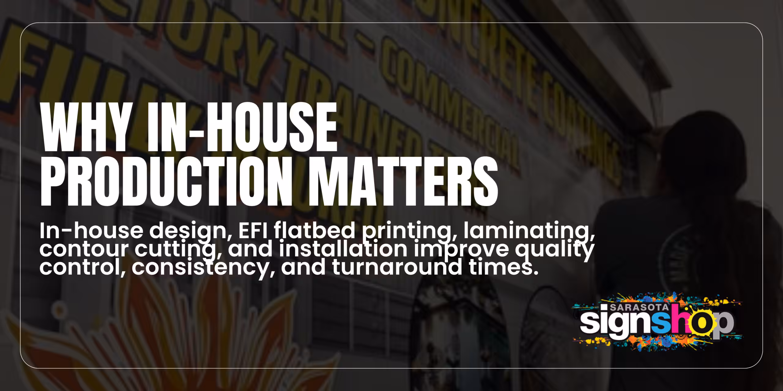 how to choose a sign company
