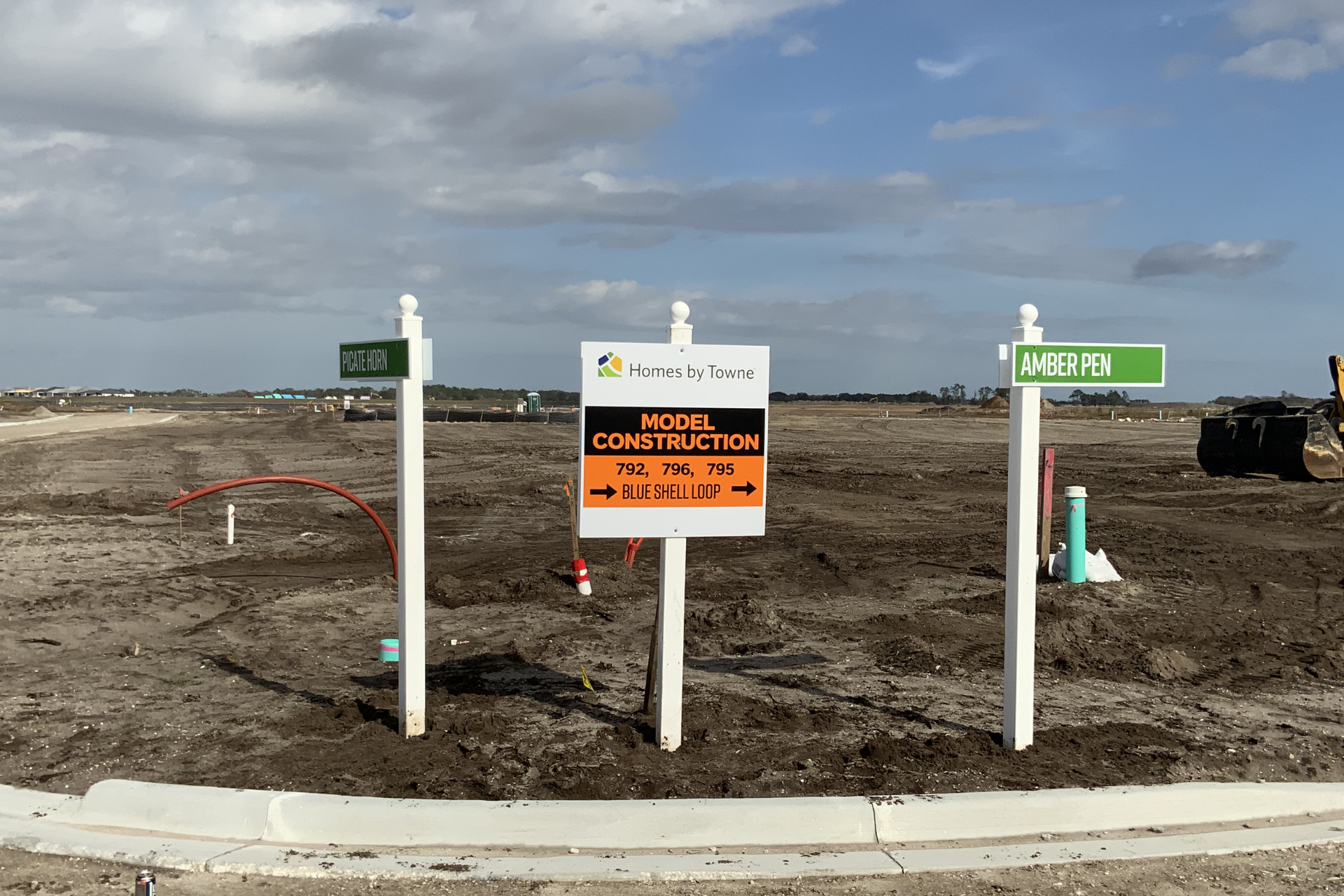 Development and Construction Signage Sarasota