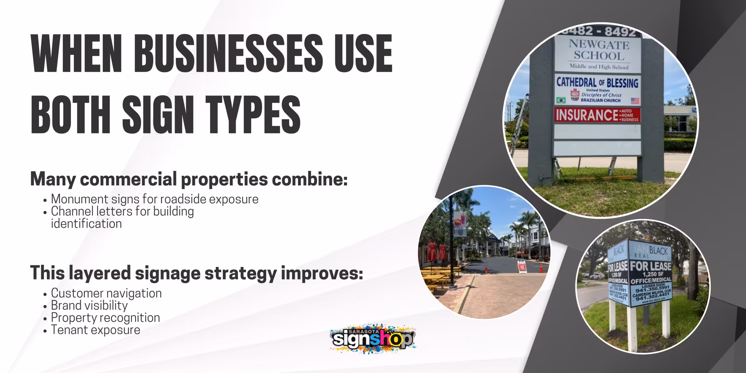 Monument Signs vs Channel Letter Signs
