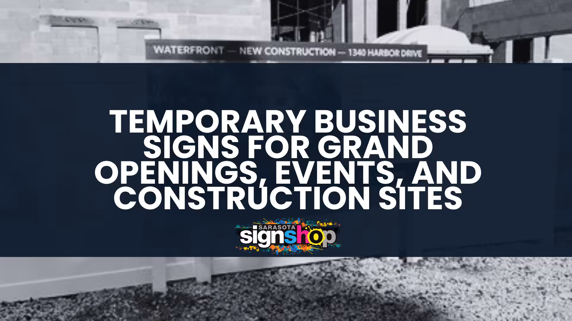 Temporary Business Signs
