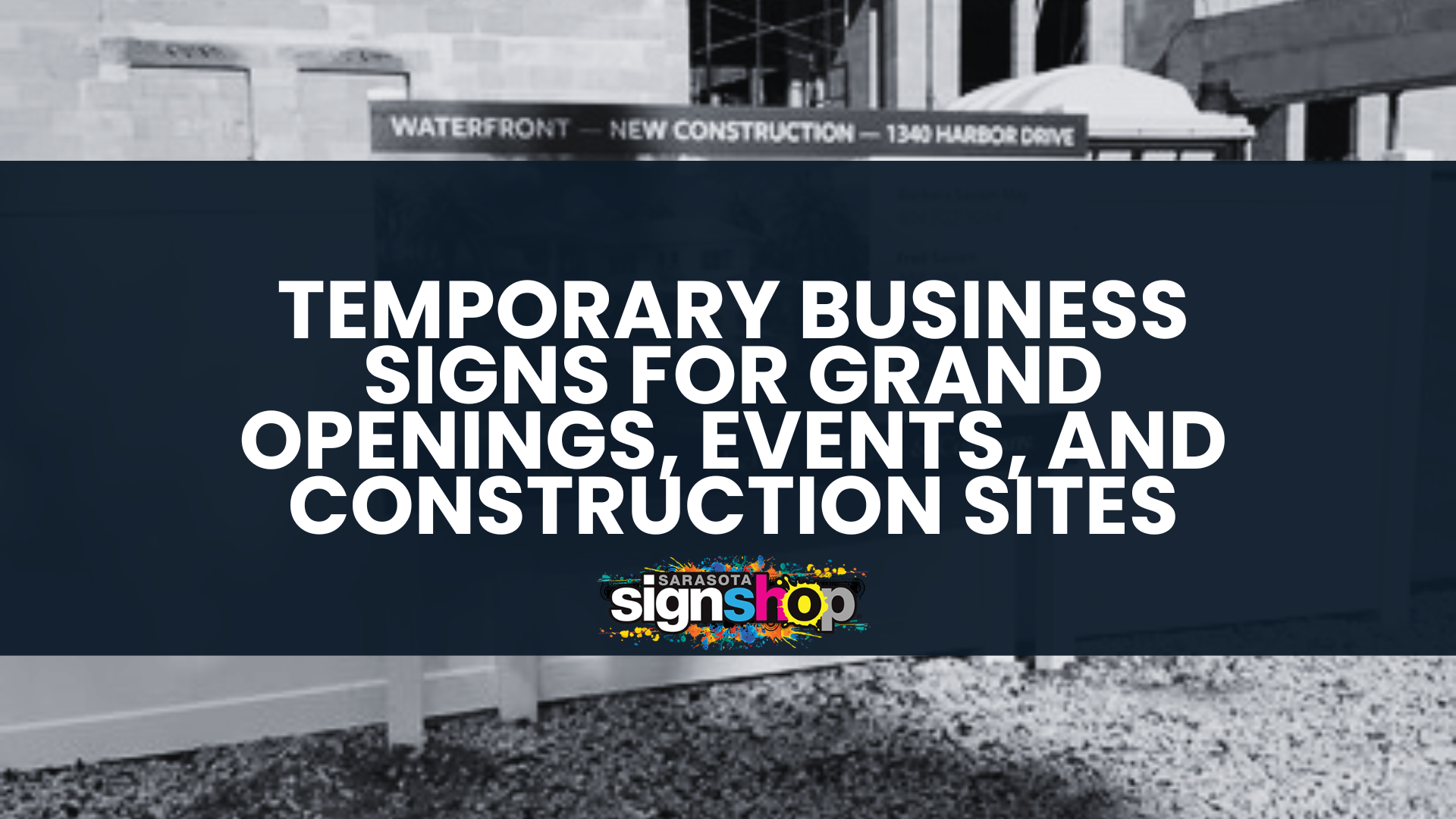 Temporary Business Signs