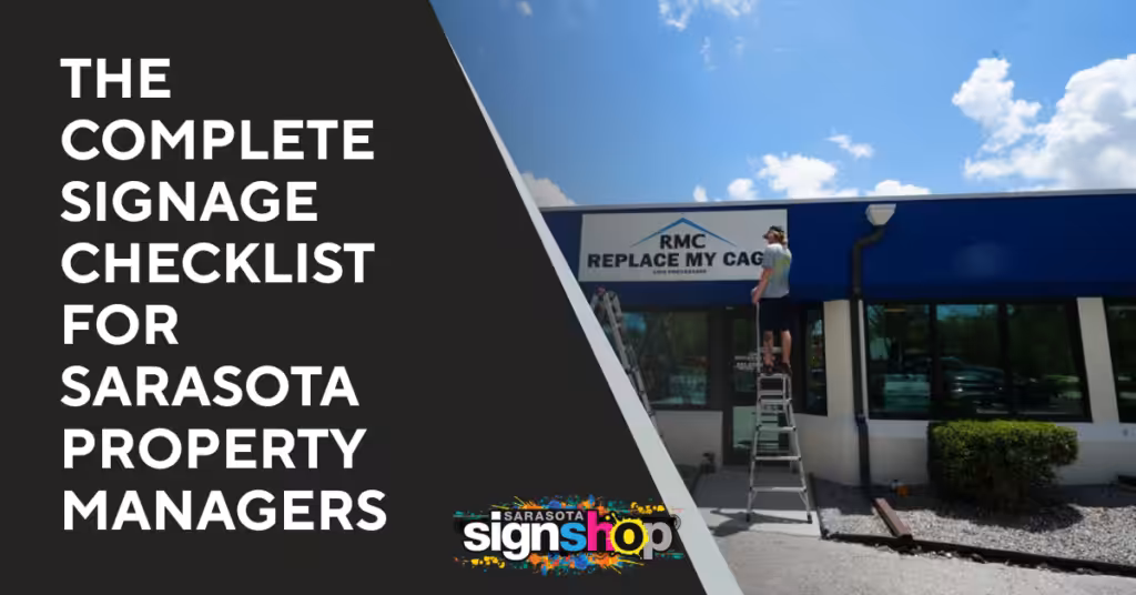 signage checklist