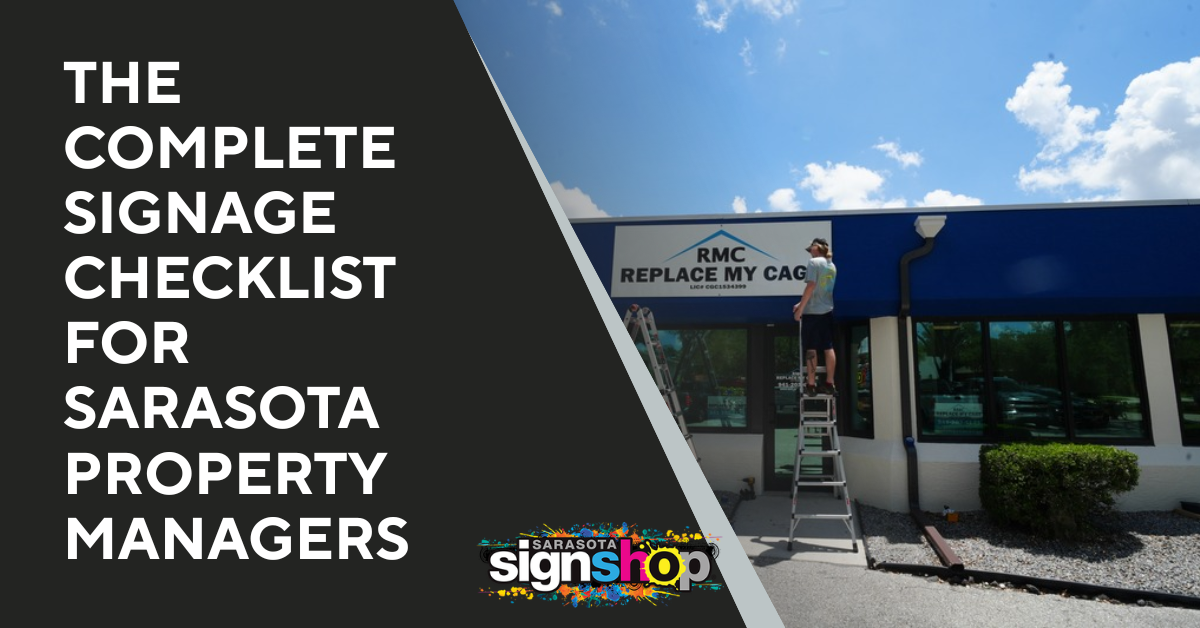 signage checklist