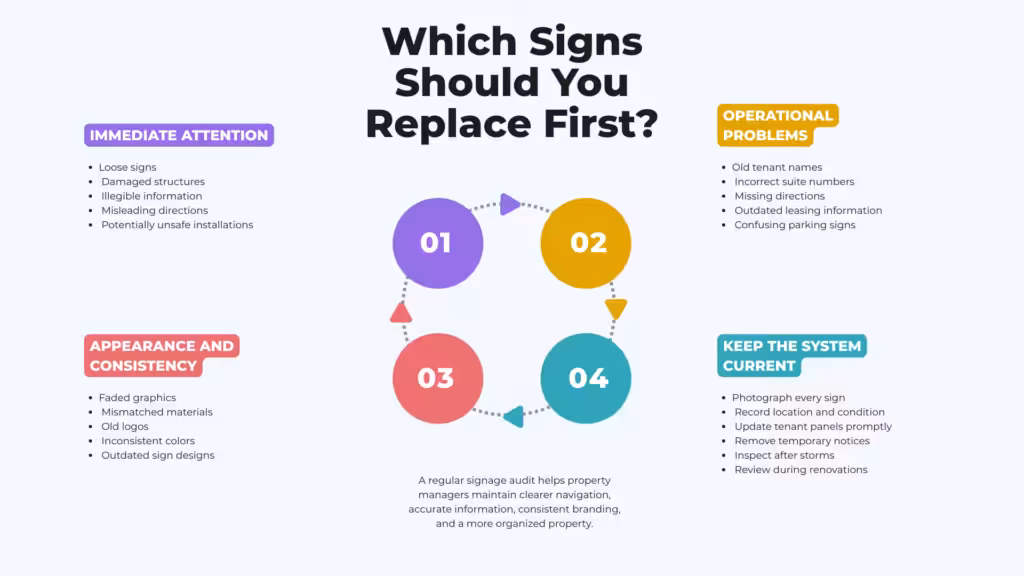 signage checklist