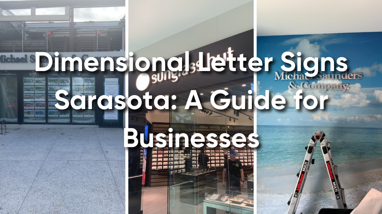 dimensional letter signs