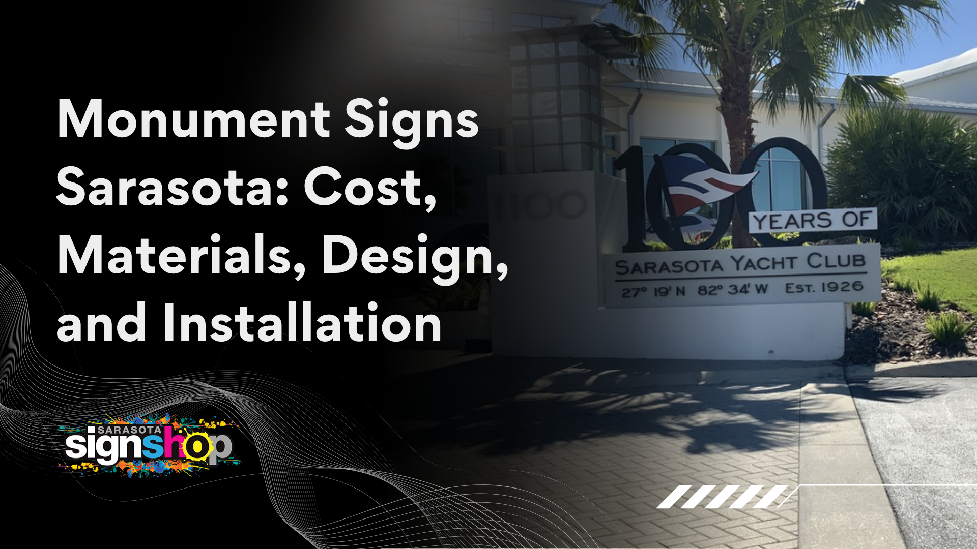 monument sign