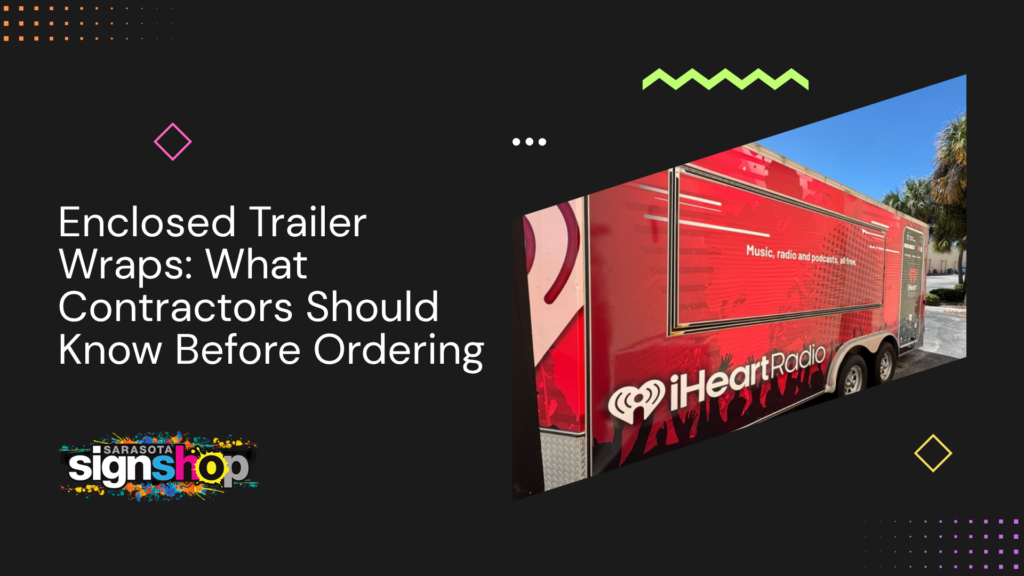 Enclosed Trailer Wraps
